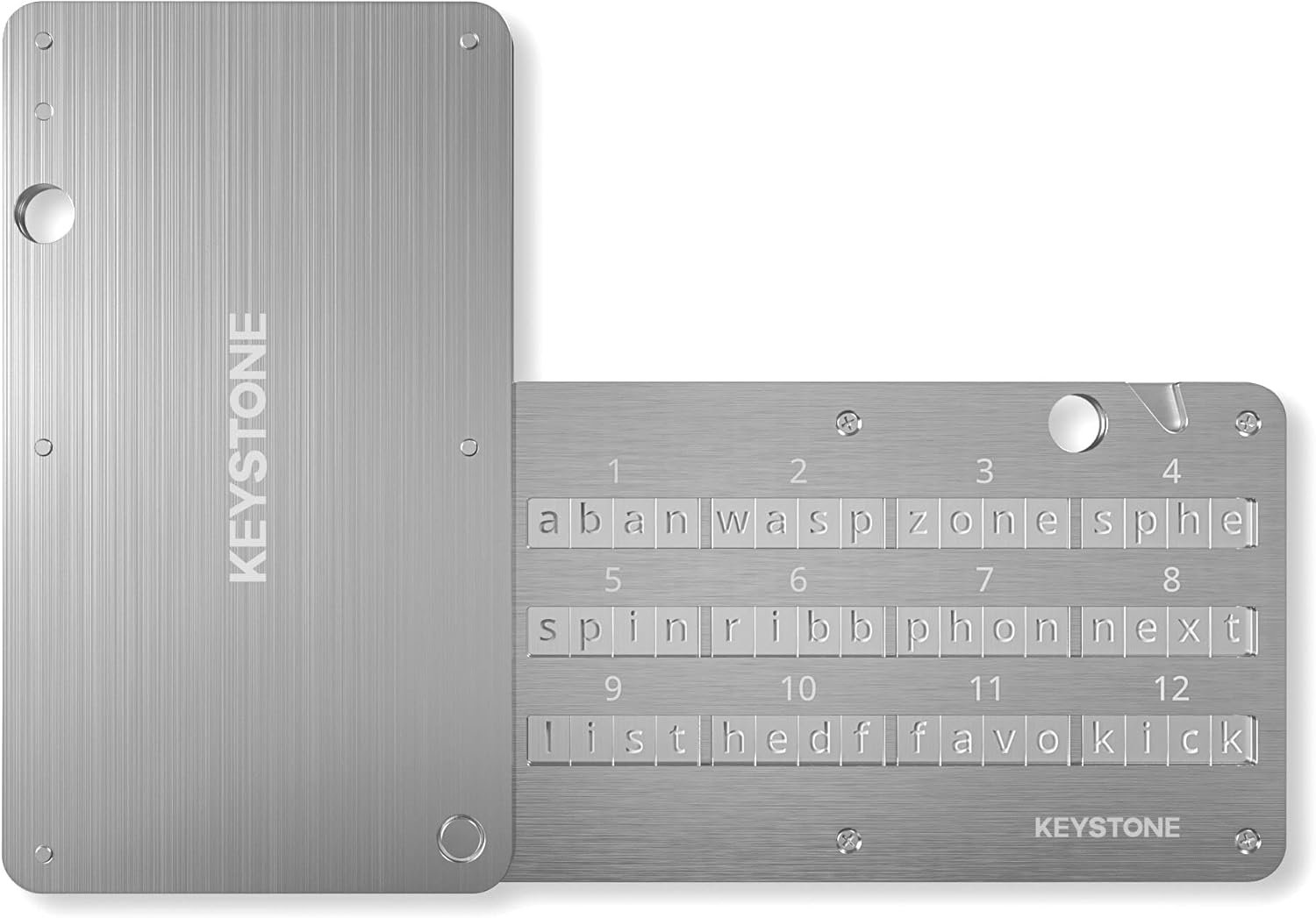 Secure Your Crypto: The KEYSTONE Metal Wallet Review