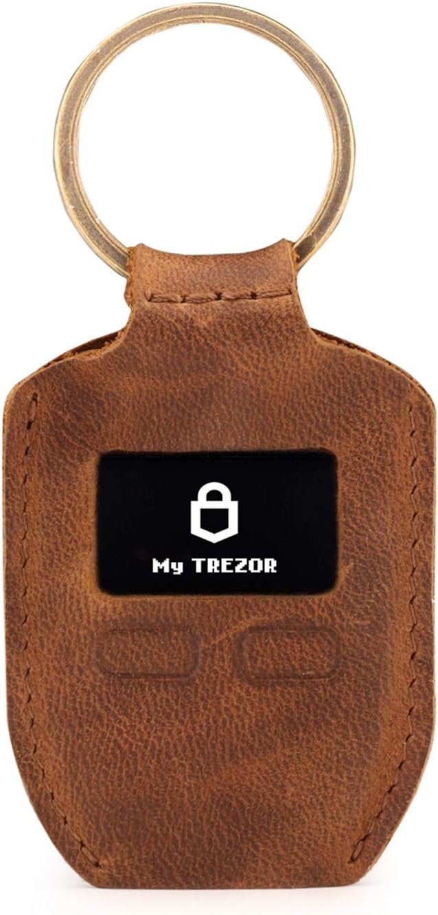 Secure Your Crypto: The Ultimate Genuine Leather Case for Trezor One